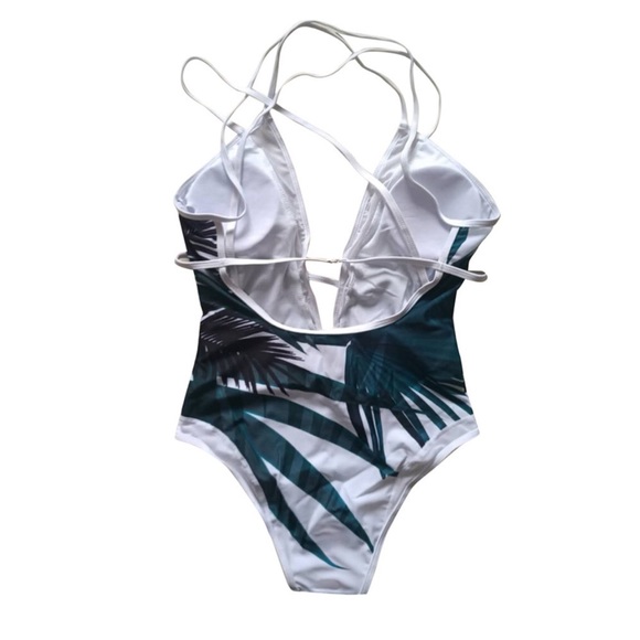 ☀️JUST IN!☀️palm leaf one piece swimsuit - Picture 5 of 6